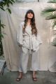 Lniane spodnie typu culotte